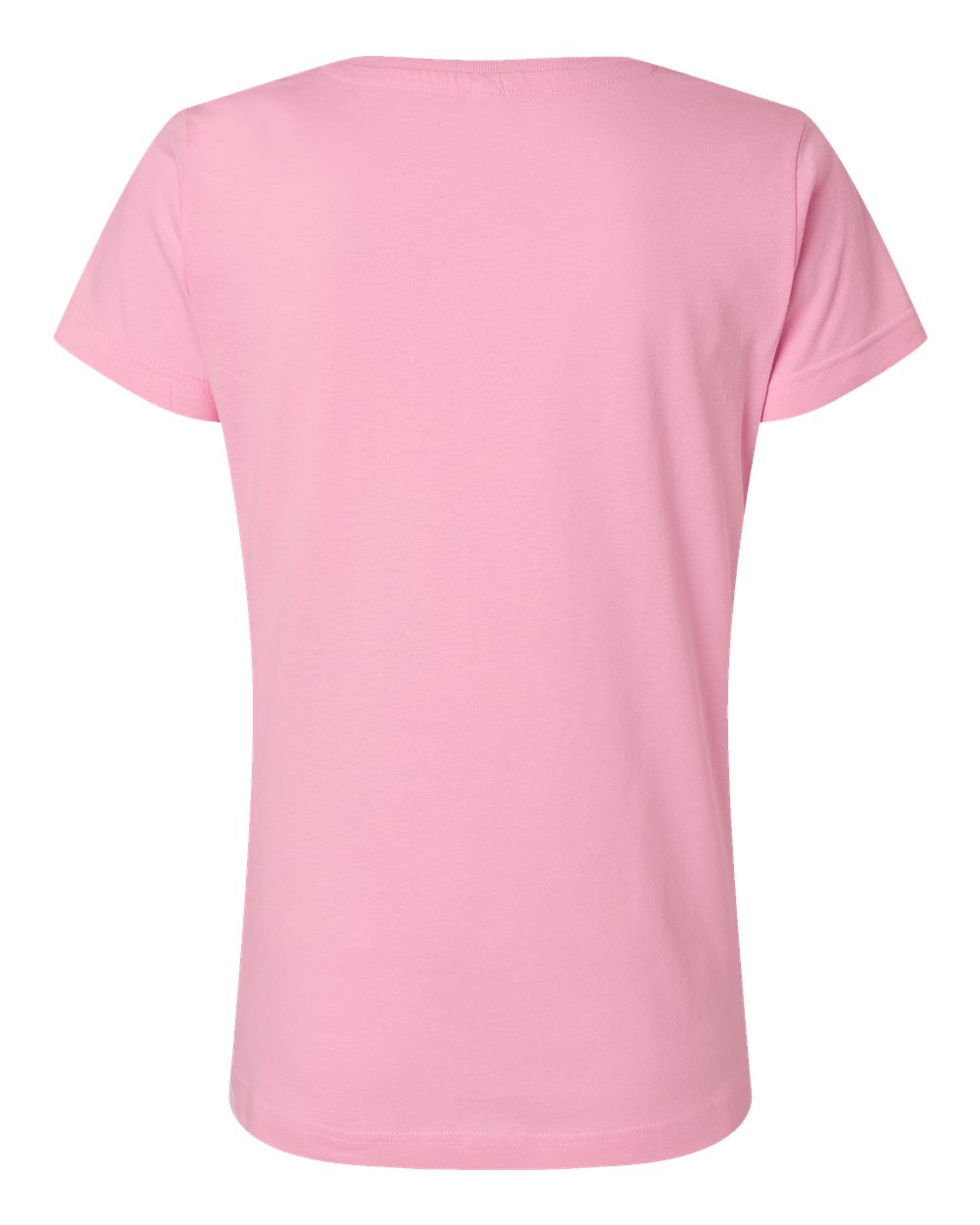 Women's Fine Jersey Tee - Back - B87238302 - Pink