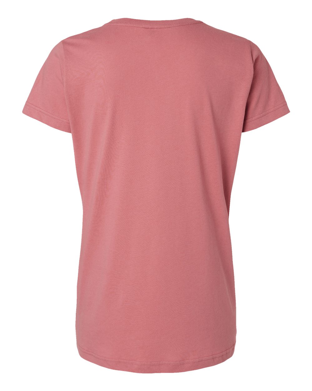 Women's Fine Jersey Tee - Back - B87238332 - Mauvelous