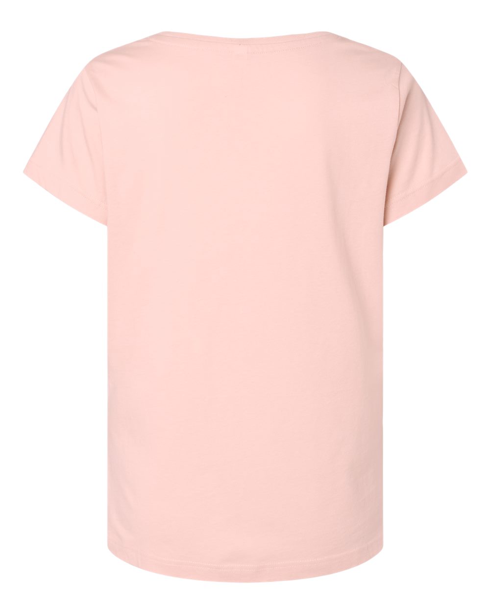 Women's Fine Jersey Tee - Back - B87238342 - Blush