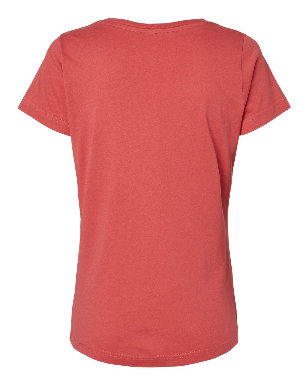 Women's Fine Jersey Tee - Back - B87238392 - Passionfruit