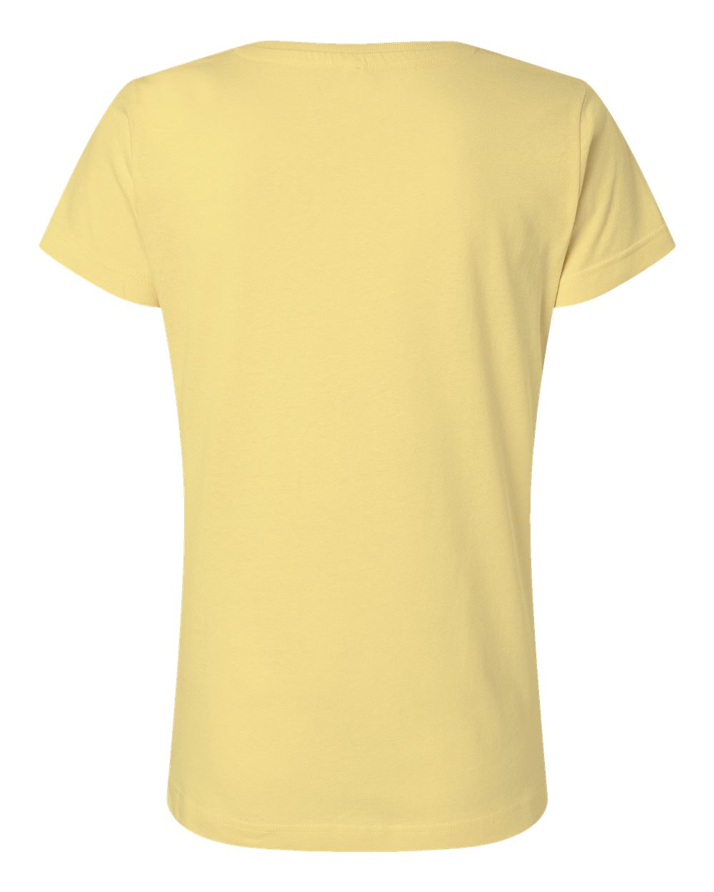 Women's Fine Jersey Tee - Back - B87238432 - Butter