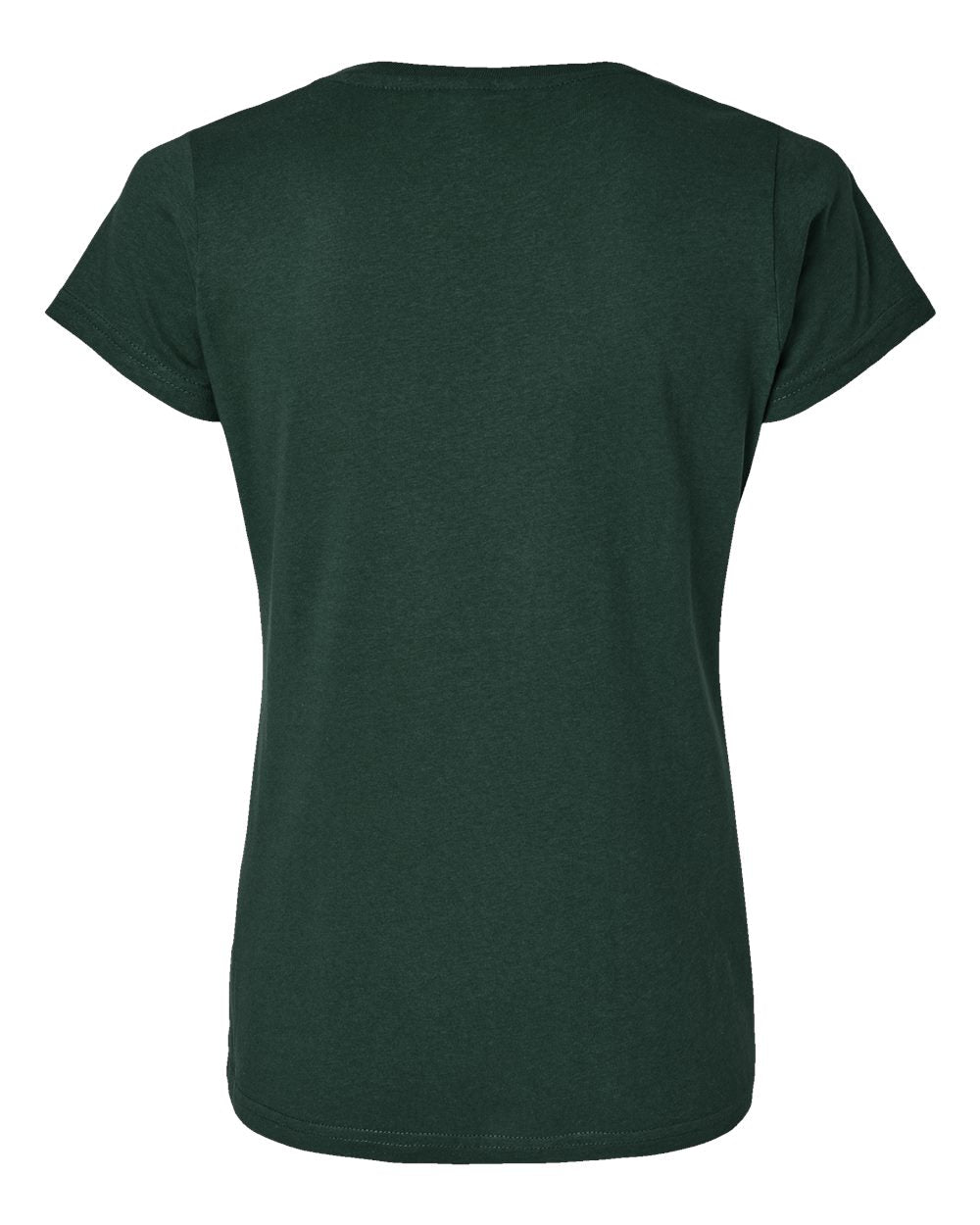 Women's Fine Jersey Tee - Back - B87238542 - Forest