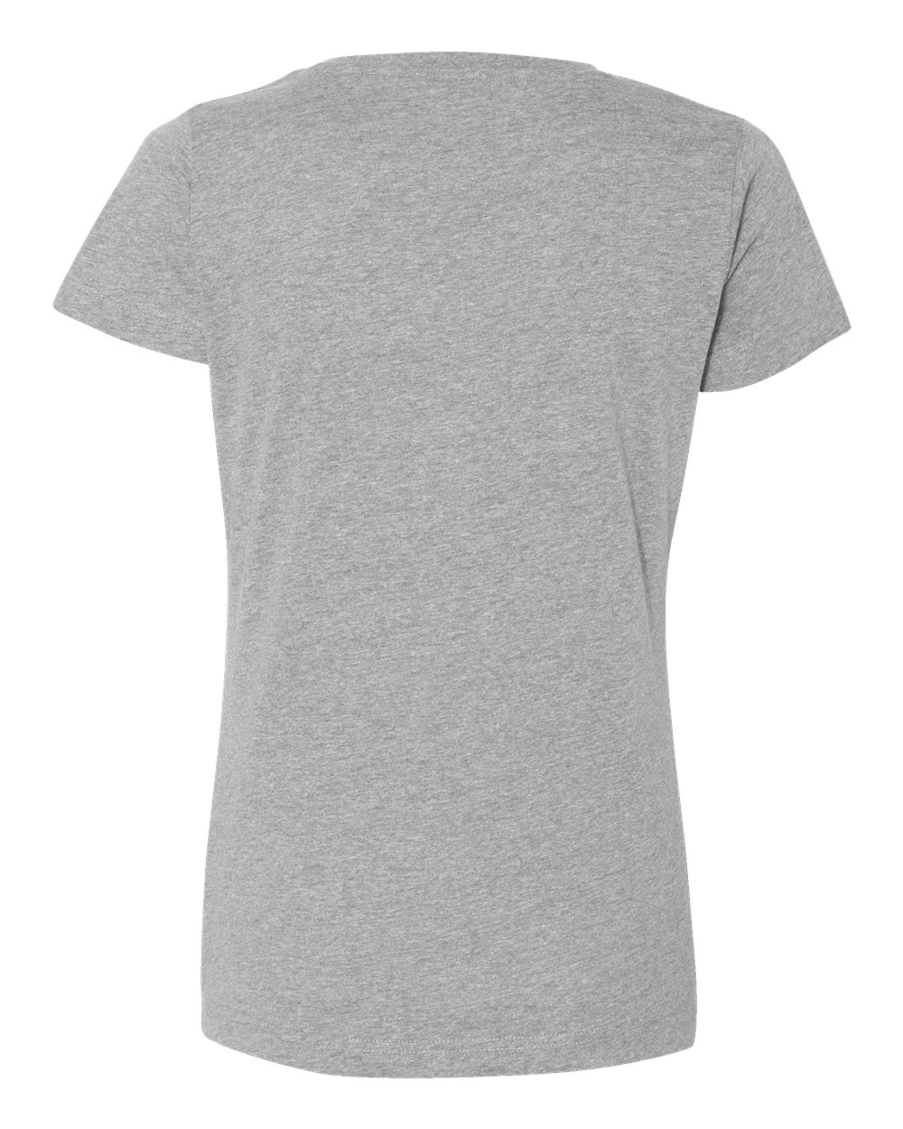 Women's Fine Jersey Tee - Back - B87238582 - Heather