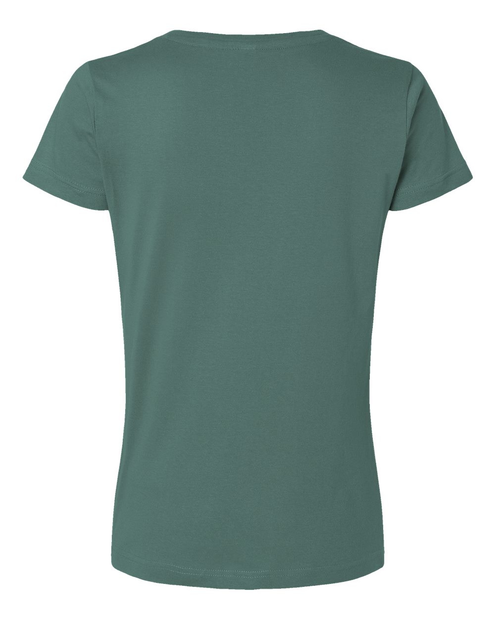 Women's Fine Jersey Tee - Back - B87238802 - Basil