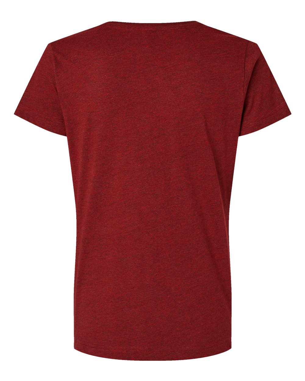 Women's Fine Jersey Tee - Back - B87238962 - Cardinal Blackout