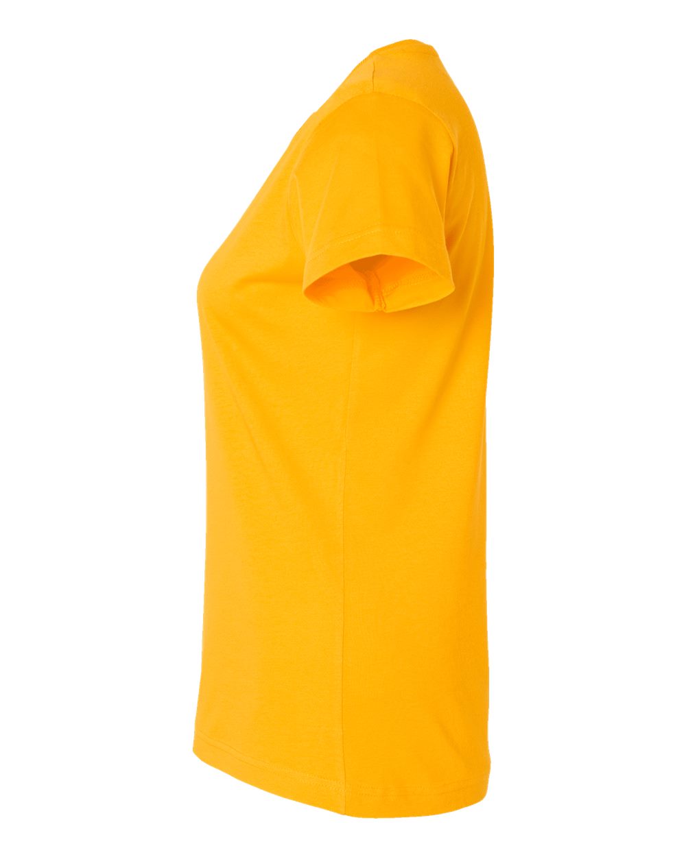 Women's Fine Jersey Tee - DirectSide - B87238123 - Gold