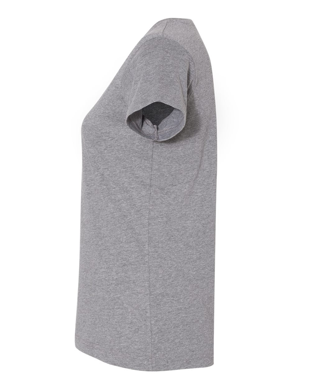 Women's Fine Jersey Tee - DirectSide - B87238132 - Granite Heather