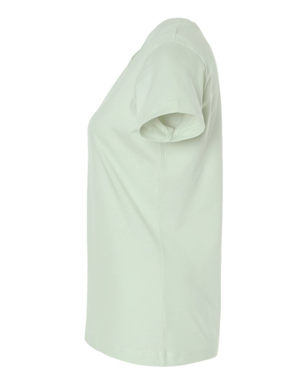 Women's Fine Jersey Tee - DirectSide - B87238162 - Honeydew