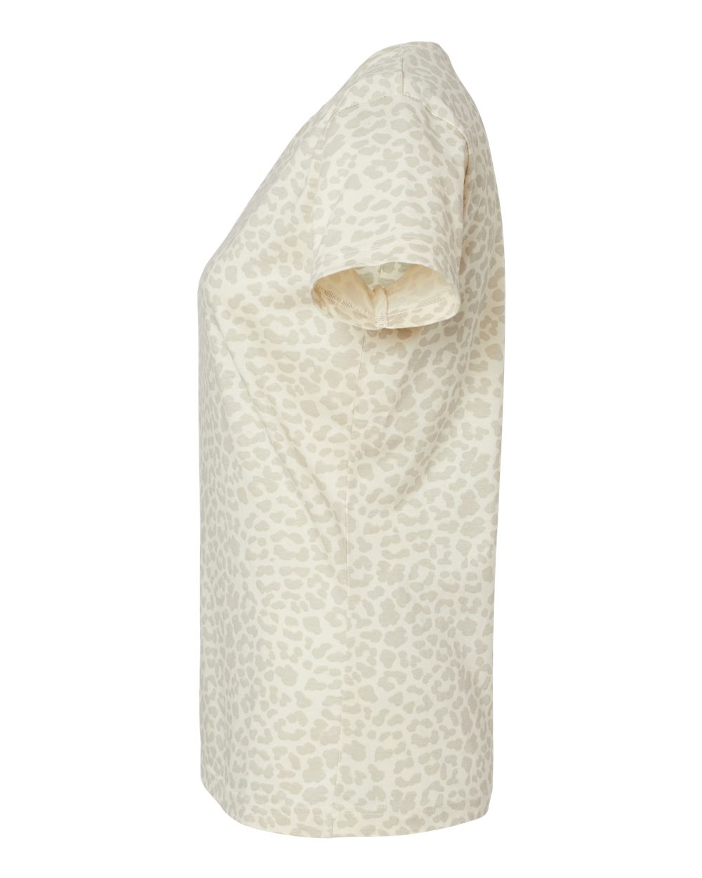 Women's Fine Jersey Tee - DirectSide - B87238202 - Natural Leopard