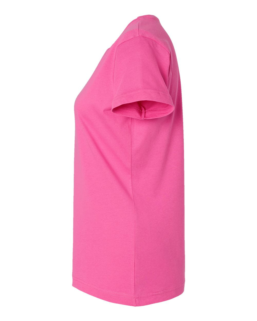 Women's Fine Jersey Tee - DirectSide - B87238222 - Raspberry