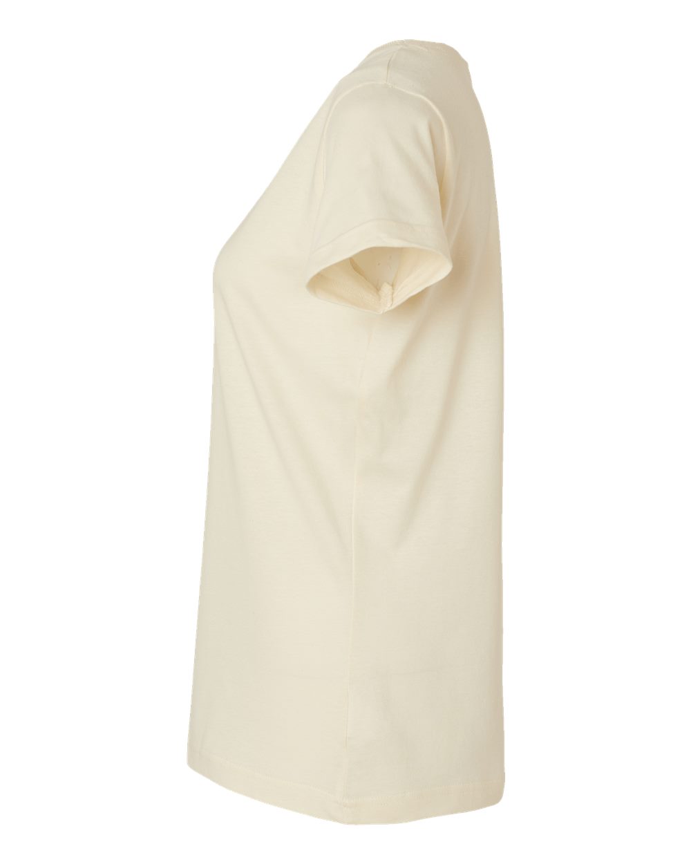 Women's Fine Jersey Tee - DirectSide - B87238272 - Natural