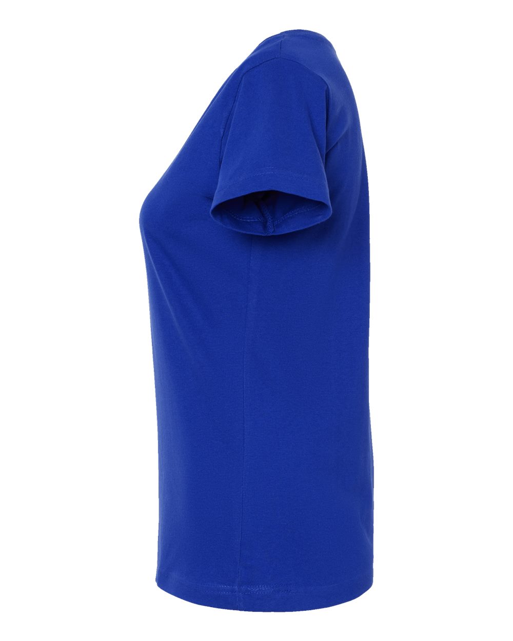 Women's Fine Jersey Tee - DirectSide - B87238752 - Royal