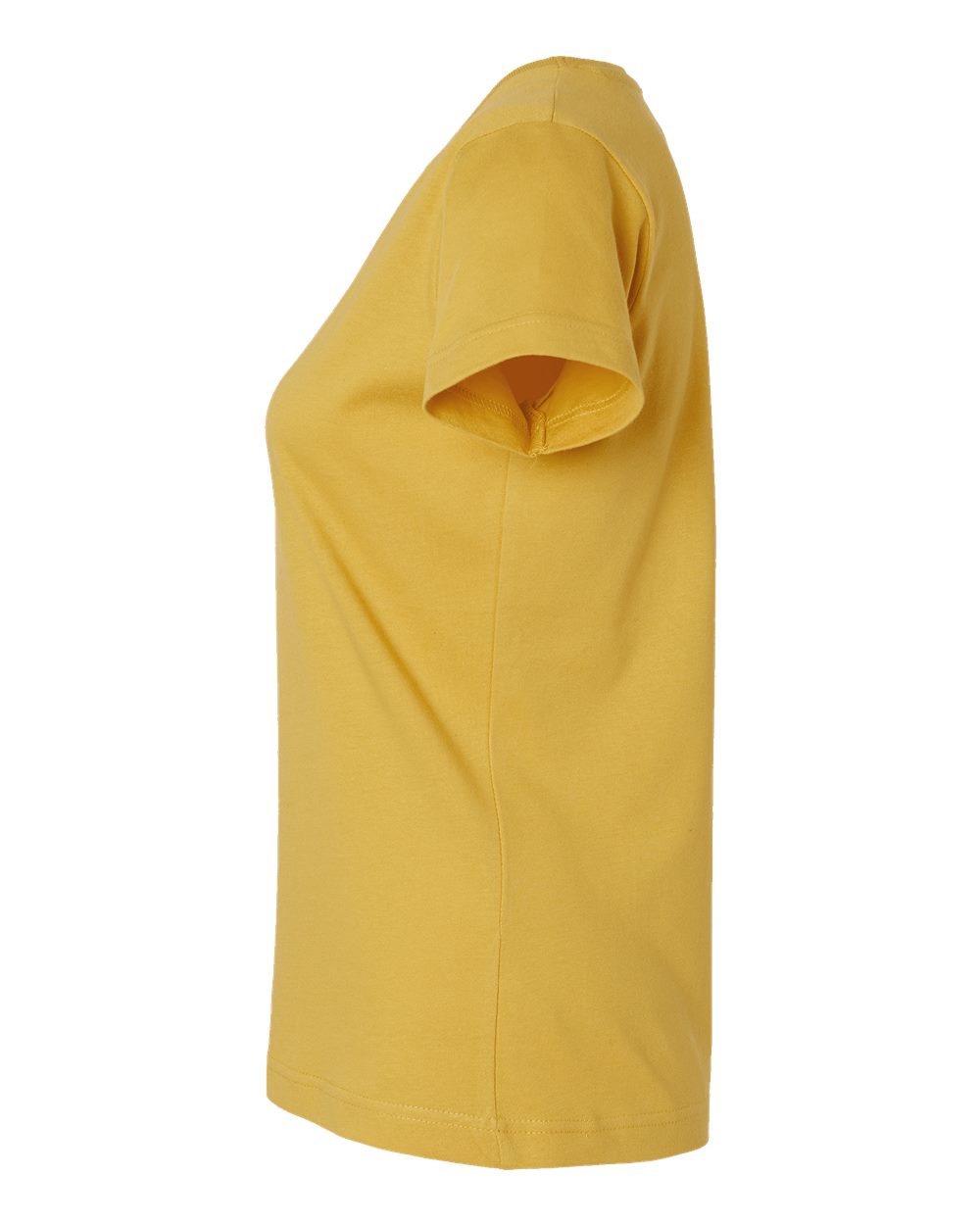 Women's Fine Jersey Tee - DirectSide - B87238922 - Mustard