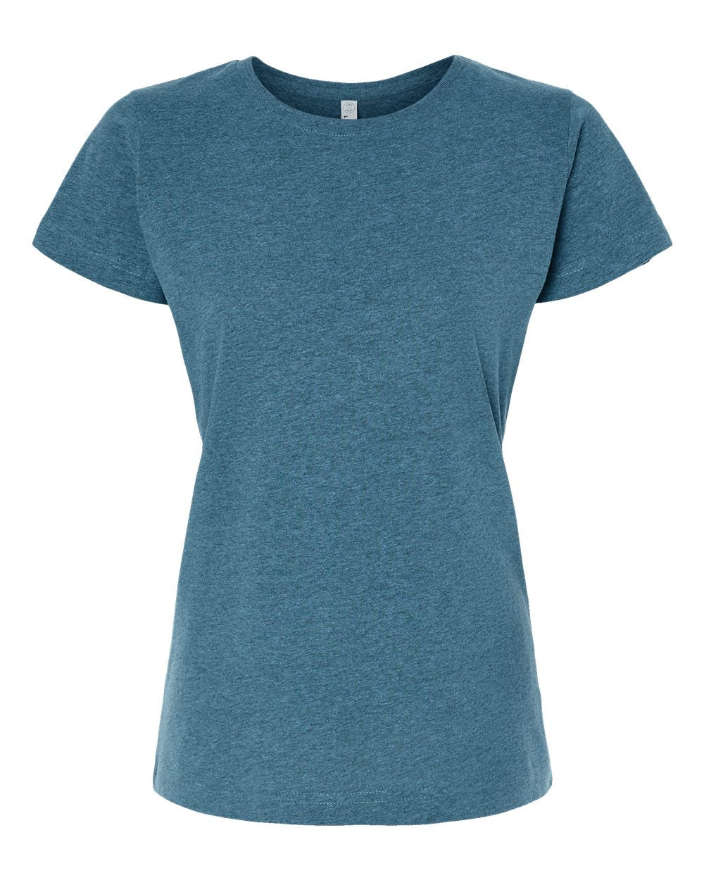 Women's Fine Jersey Tee - Front - B87238102 - Bermuda Blackout
