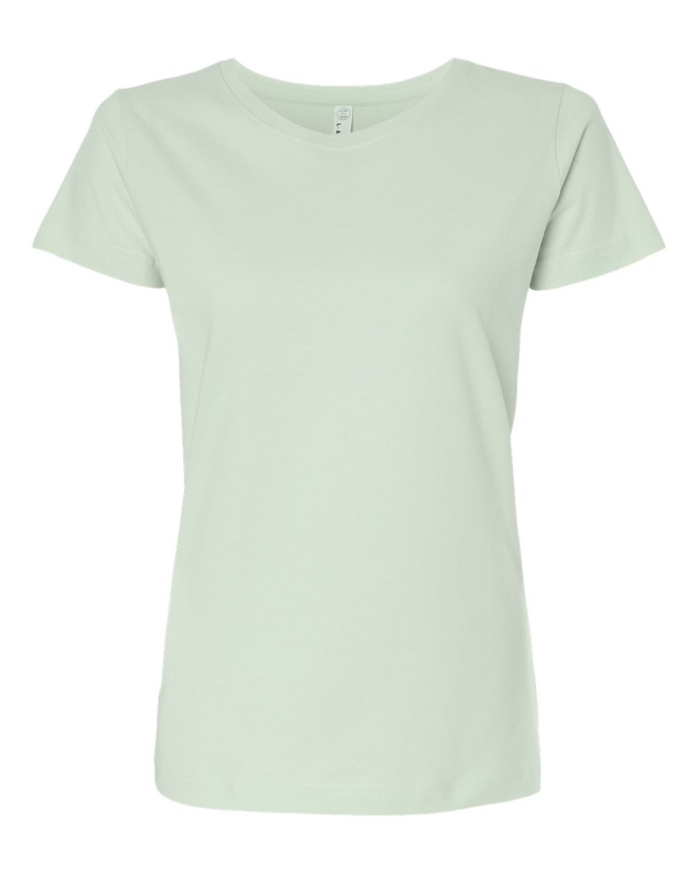 Women's Fine Jersey Tee - Front - B87238162 - Honeydew