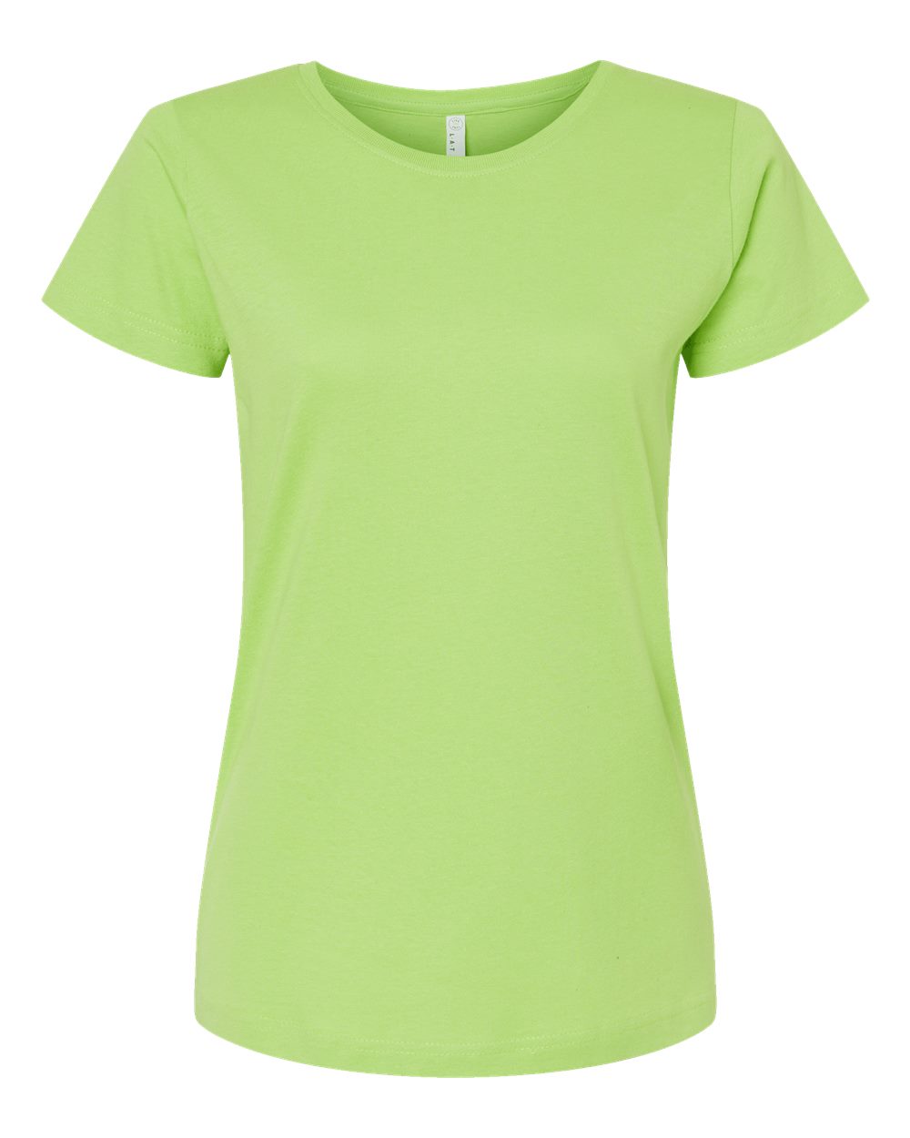 Women's Fine Jersey Tee - Front - B87238173 - Key Lime