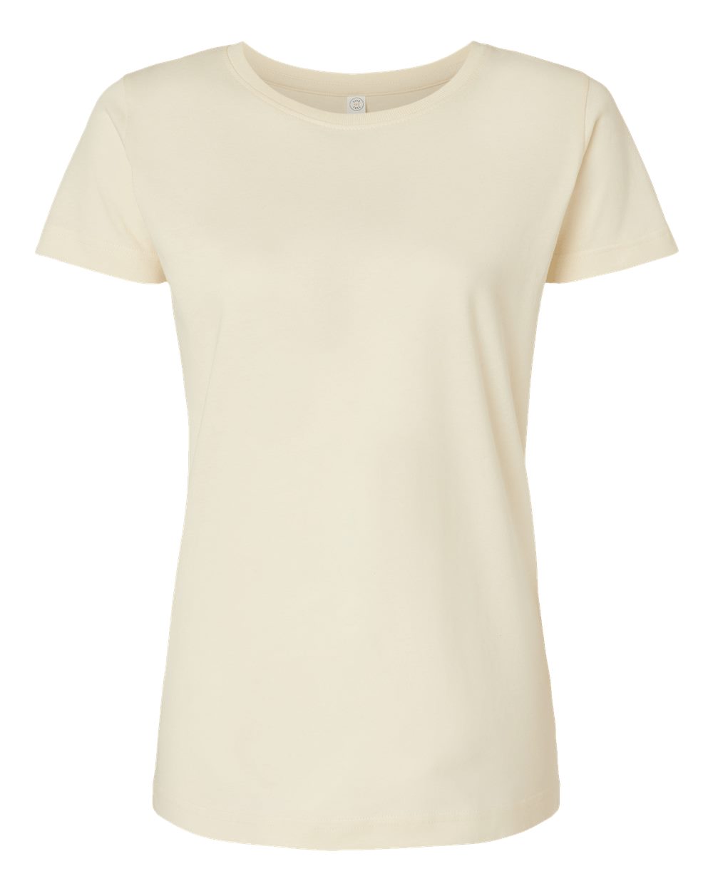 Women's Fine Jersey Tee - Front - B87238272 - Natural