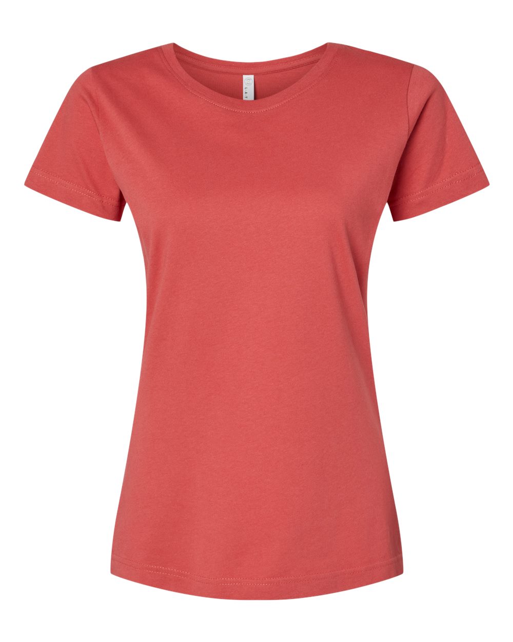 Women's Fine Jersey Tee - Front - B87238392 - Passionfruit