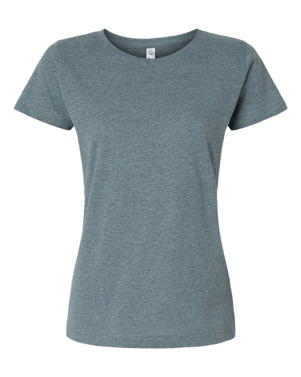 Women's Fine Jersey Tee - Front - B87238952 - Ice Blackout