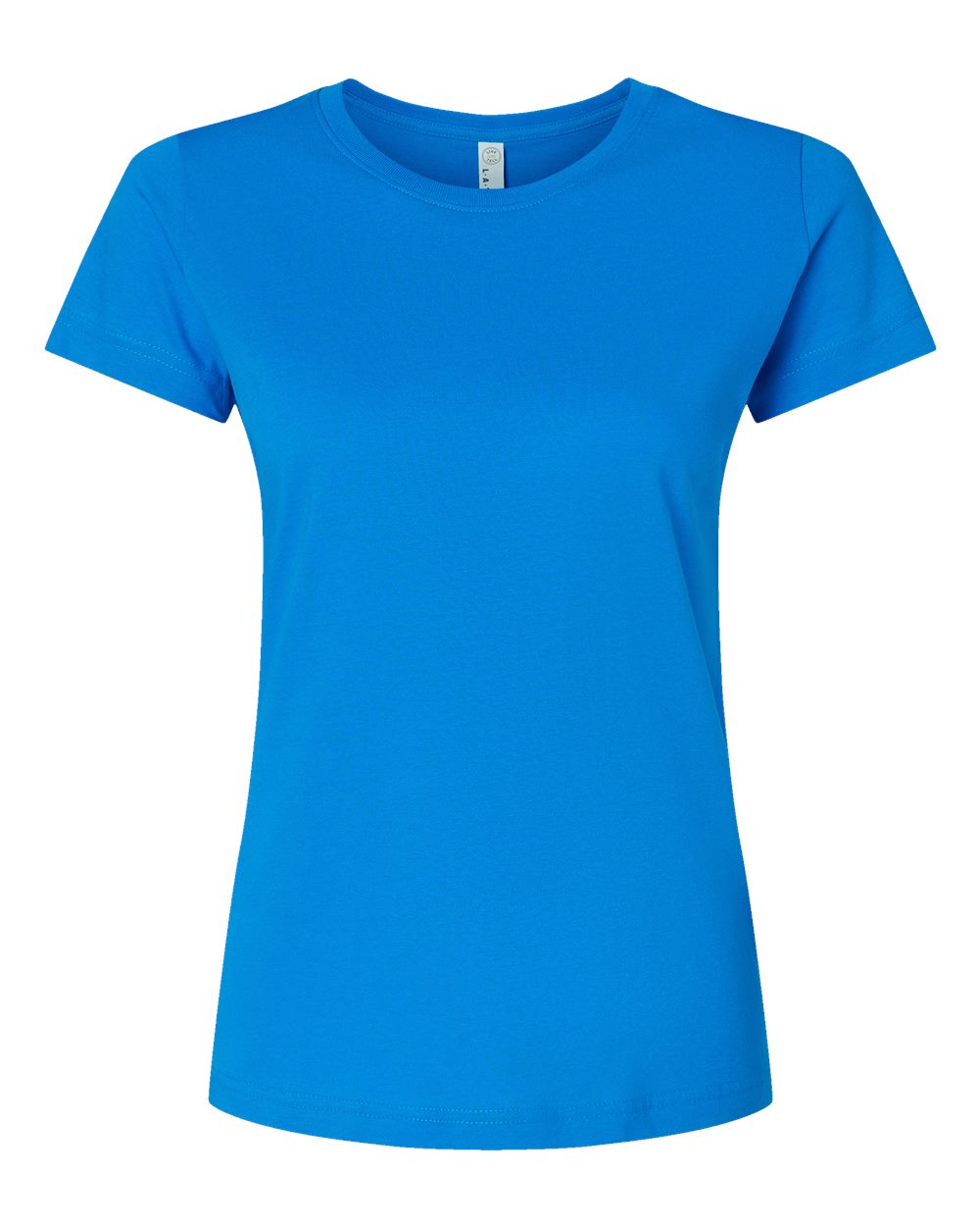 Women's Fine Jersey Tee - Front - B87238992 - Cobalt