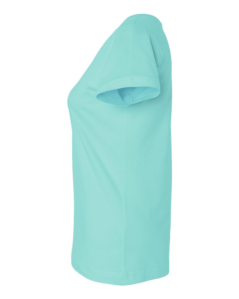 Women's Fine Jersey V-Neck Tee - DirectSide - B80738382 - Chill