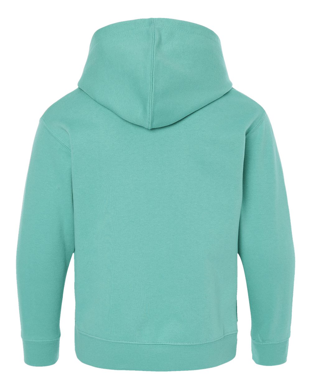 Youth Fleece Hoodie Sweatshirt - Back - B39038972 - Saltwater