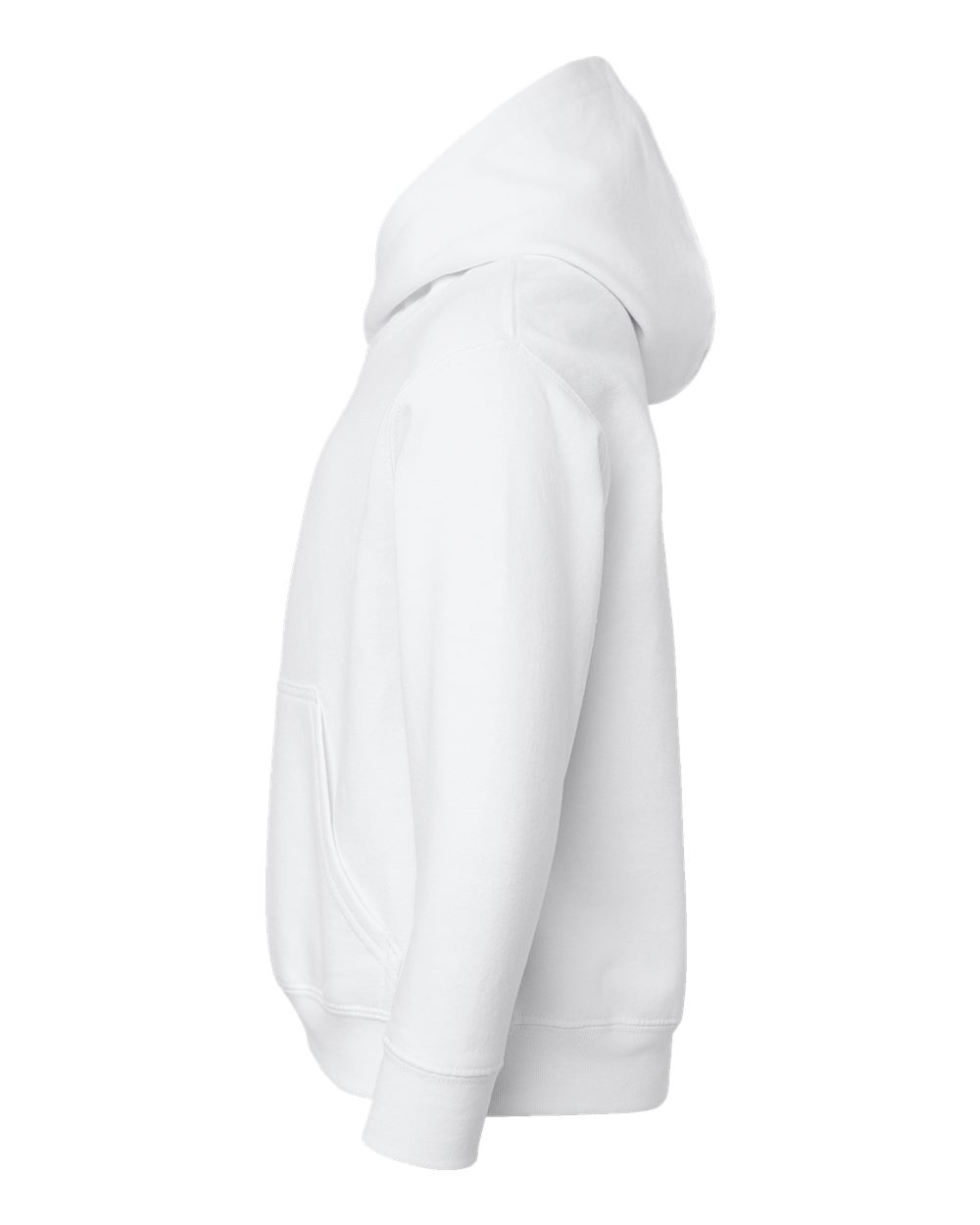 Youth Fleece Hoodie Sweatshirt - DirectSide - B39038002 - White