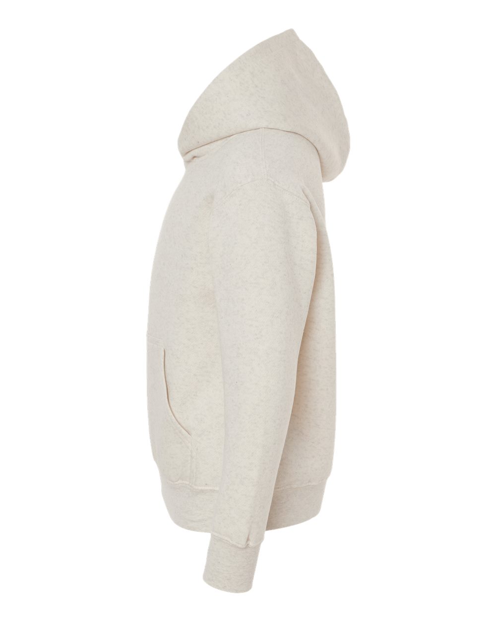 Youth Fleece Hoodie Sweatshirt - DirectSide - B39038242 - Natural Heather