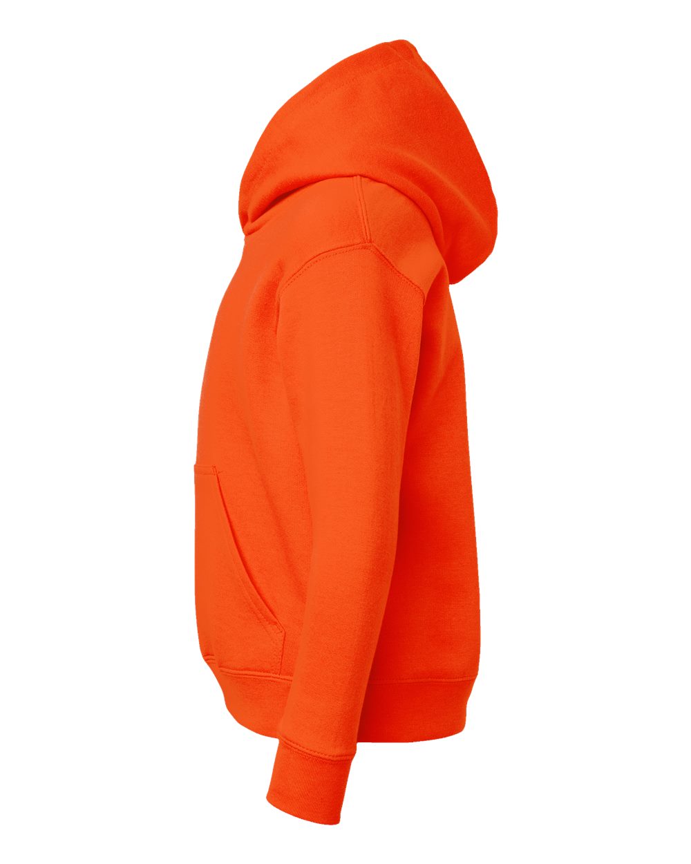 Youth Fleece Hoodie Sweatshirt - DirectSide - B39038662 - Orange