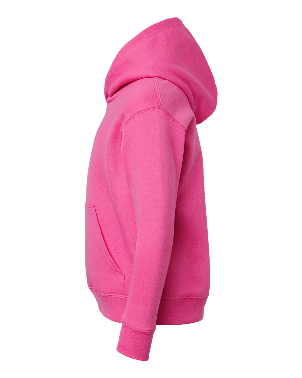 Youth Fleece Hoodie Sweatshirt - DirectSide - B39038692 - Raspberry