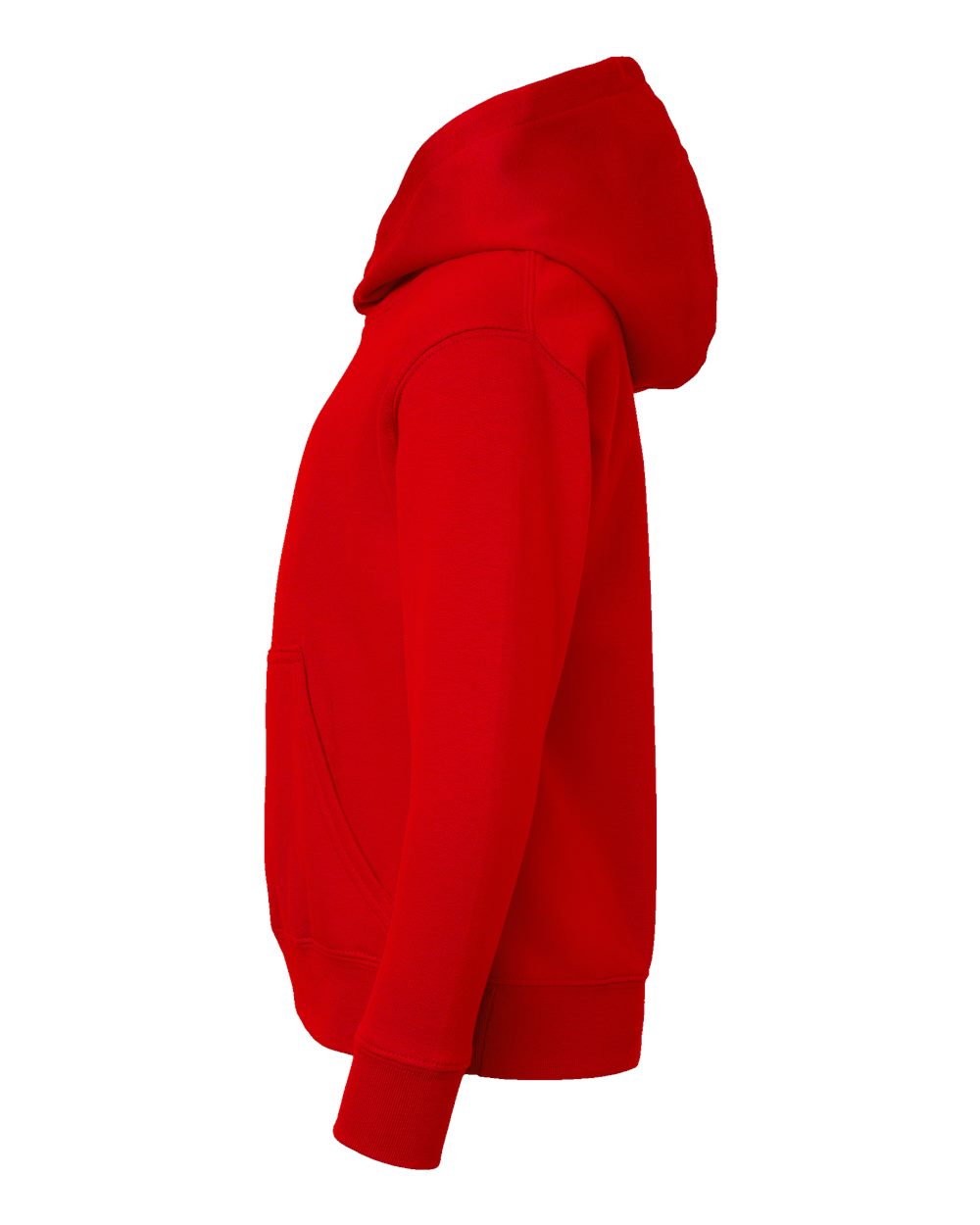 Youth Fleece Hoodie Sweatshirt - DirectSide - B39038702 - Red