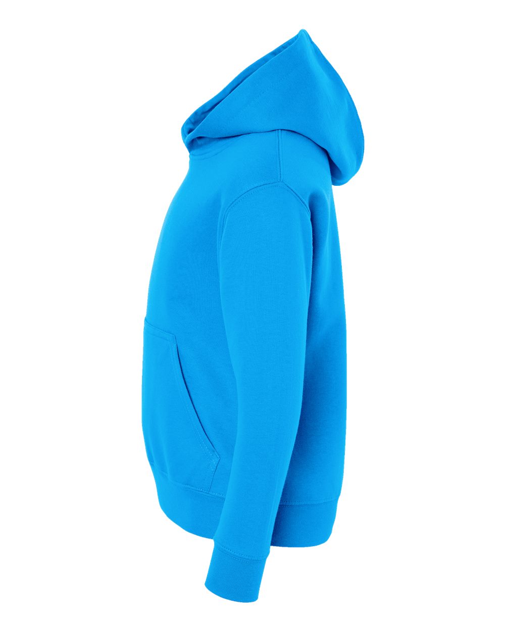 Youth Fleece Hoodie Sweatshirt - DirectSide - B39038782 - Turquoise