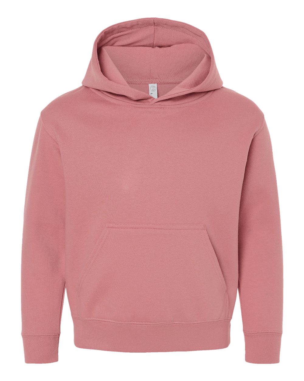 Youth Fleece Hoodie Sweatshirt - Front - B39038272 - Mauvelous