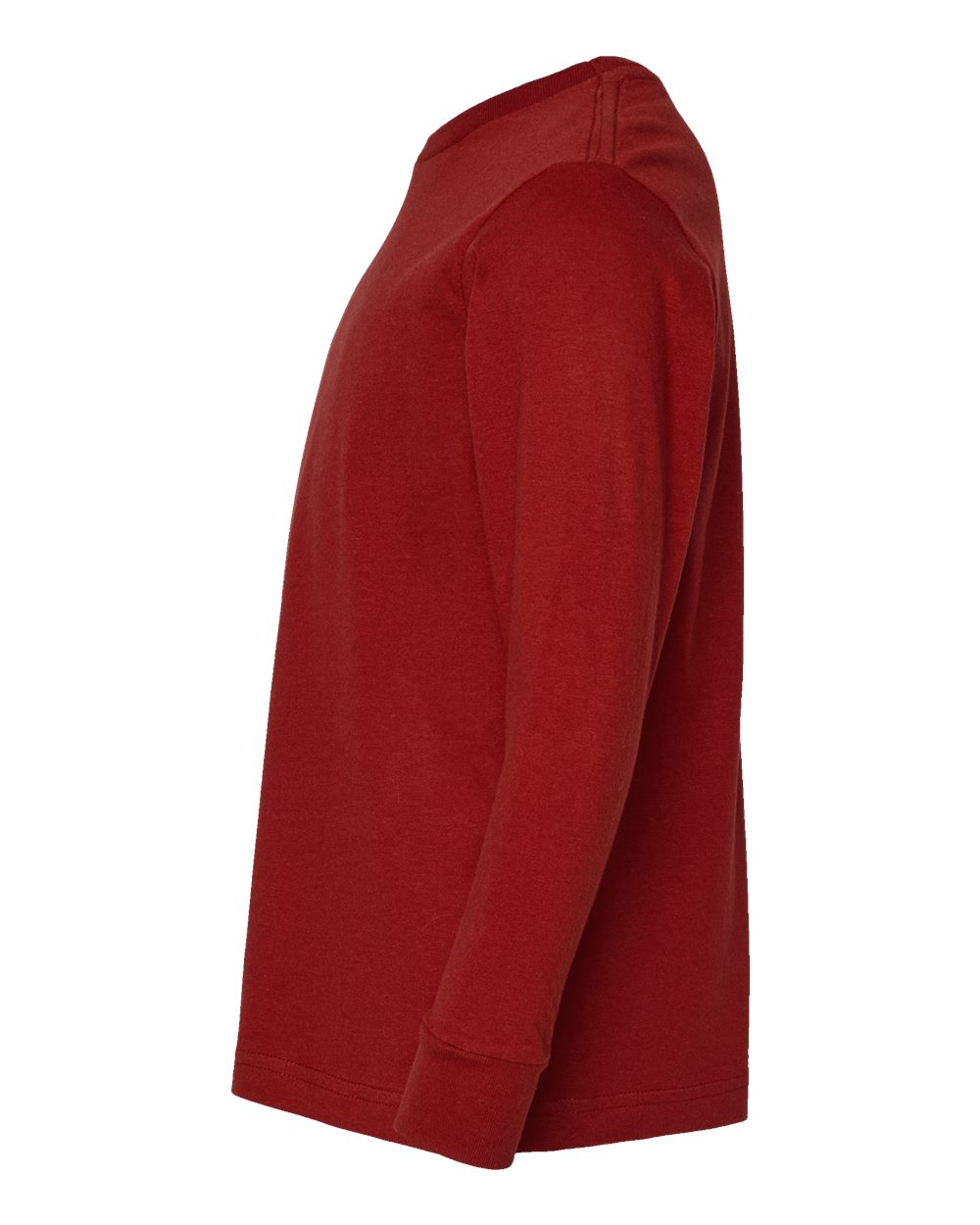 Youth Fine Jersey Long Sleeve Tee - DirectSide - B31438062 - Garnet