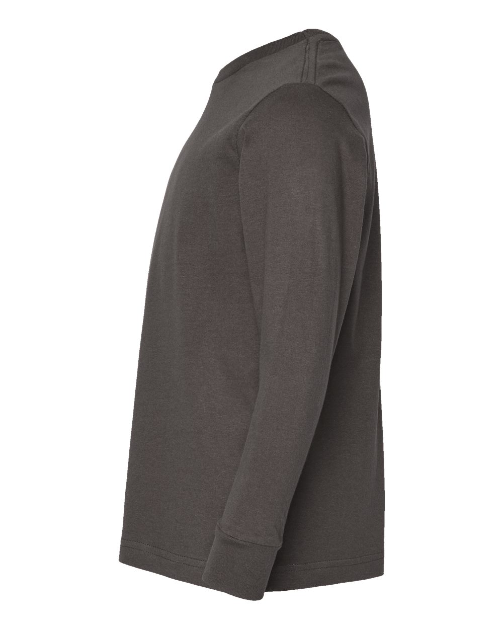 Youth Fine Jersey Long Sleeve Tee - DirectSide - B31438092 - Charcoal