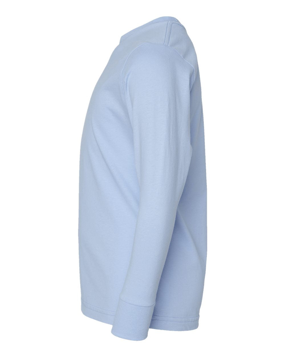 Youth Fine Jersey Long Sleeve Tee - DirectSide - B31438252 - Light Blue