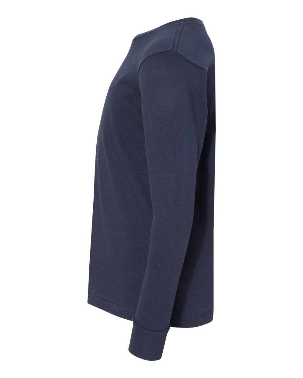 Youth Fine Jersey Long Sleeve Tee - DirectSide - B31438652 - Navy