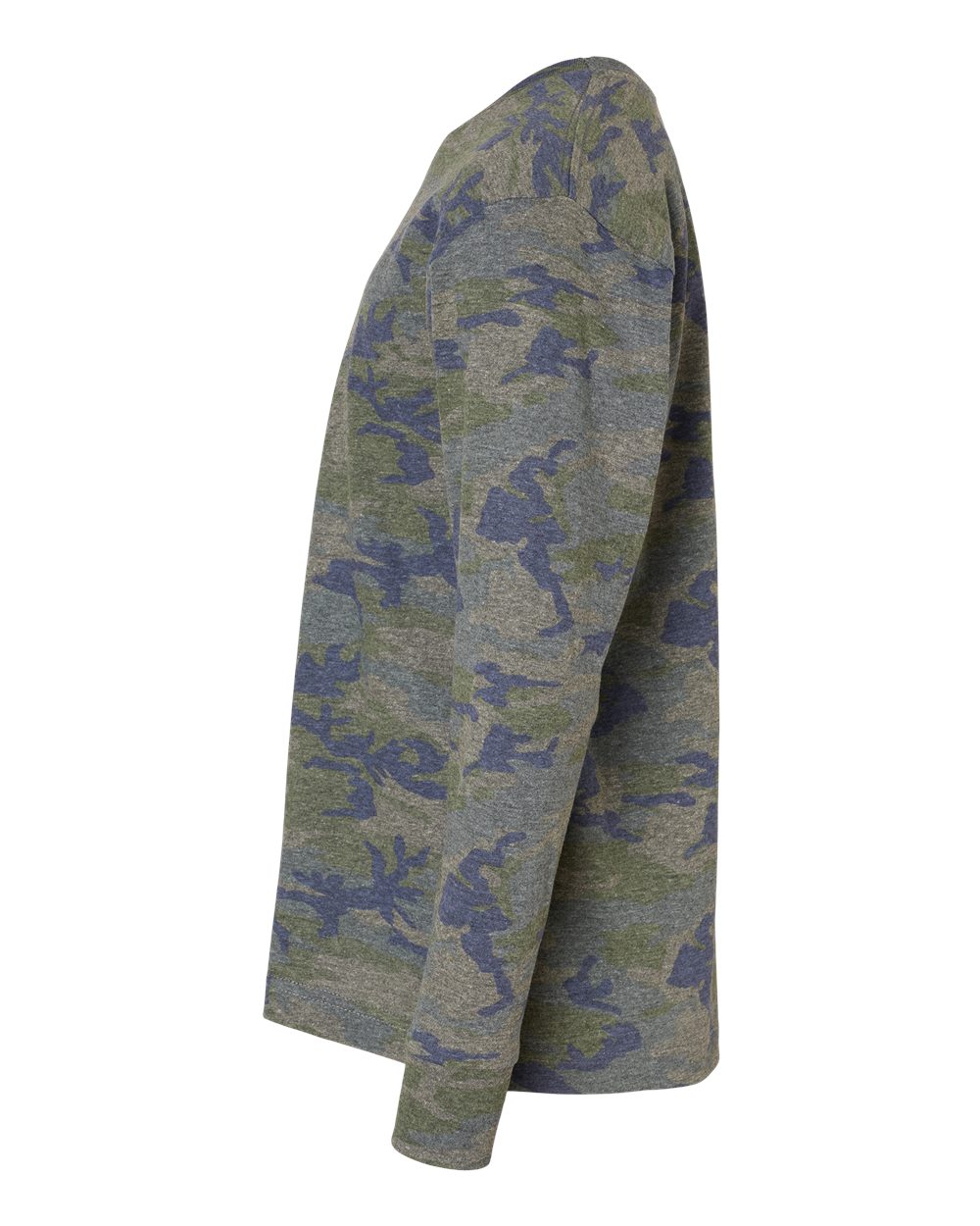 Youth Fine Jersey Long Sleeve Tee - DirectSide - B31438992 - Vintage Camo
