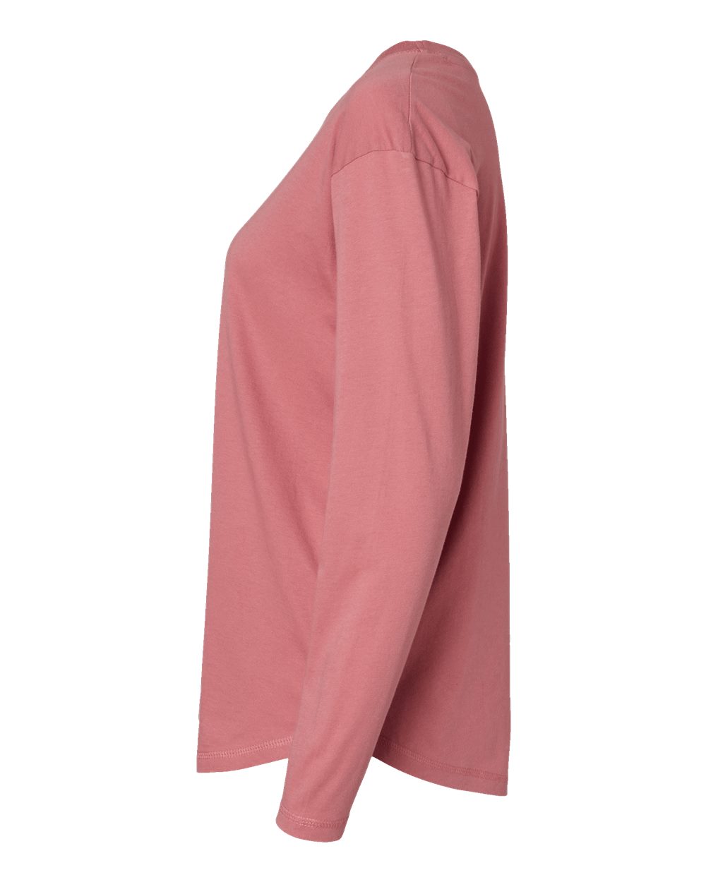 Women's Fine Jersey Long Sleeve Tee - DirectSide - B93638272 - Mauvelous