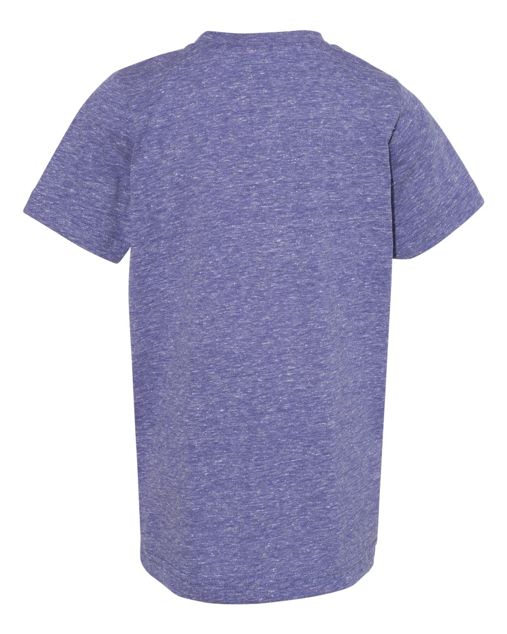 Youth Harborside Mélange Tee - Back - B01738673 - Purple Melange