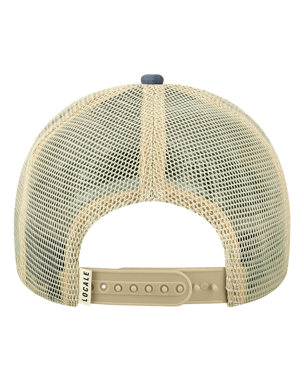 Trucker Cap - Back - B35895530 - Mountain Contours Maroon/ Slate