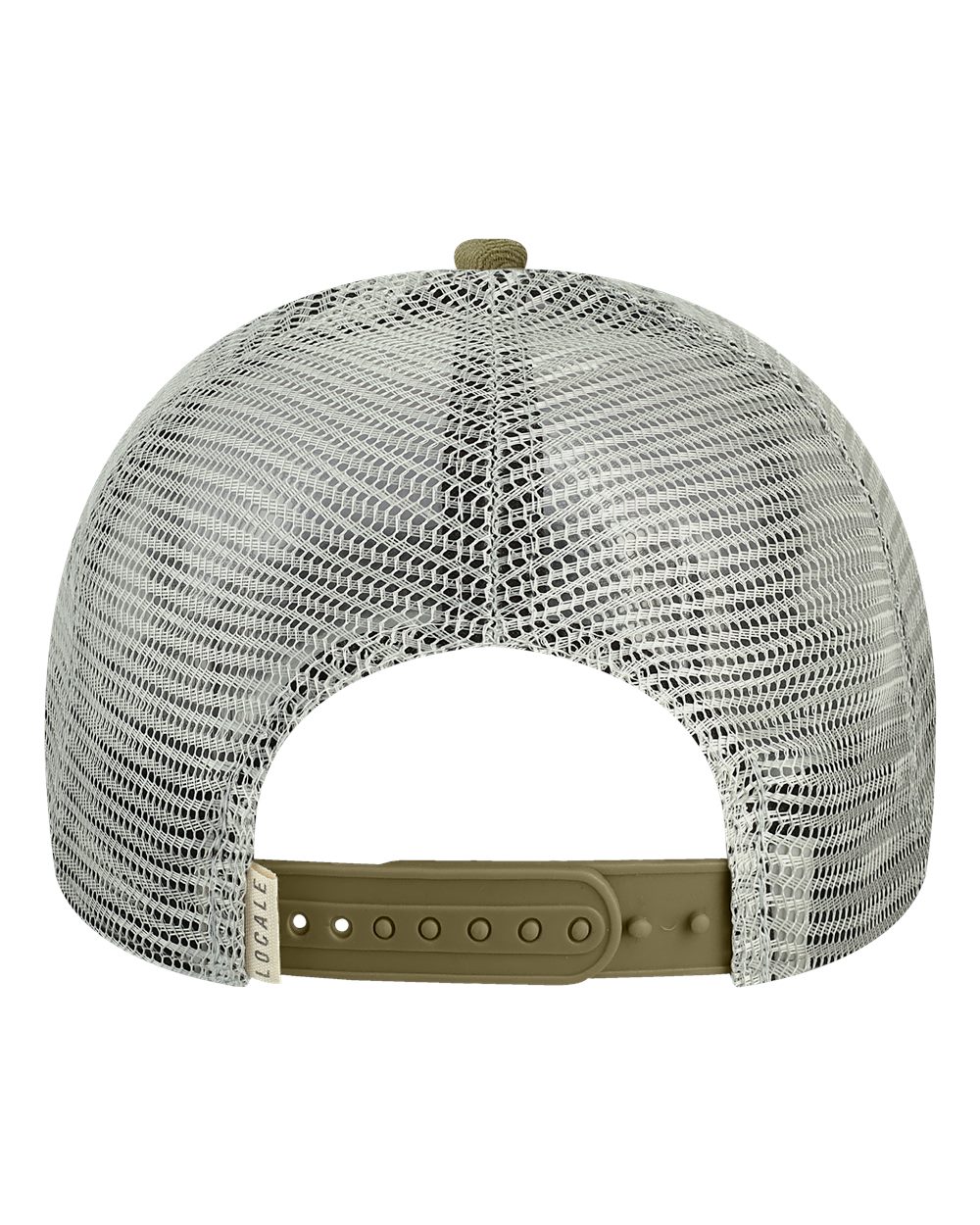 Trucker Cap - Back - B35895590 - Denali Olive Green/ Grey