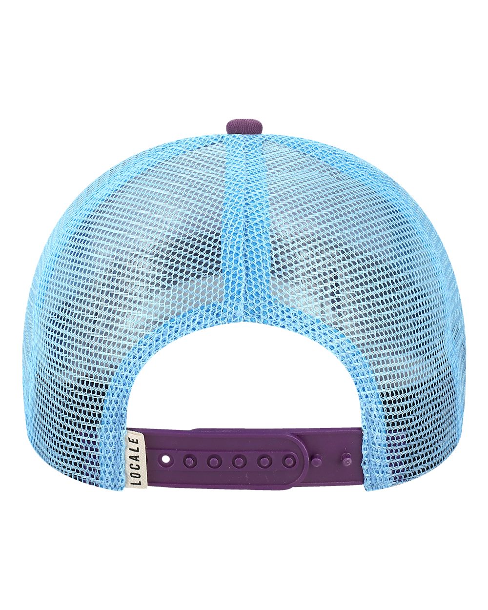 Trucker Cap - Back - B35895670 - Explorer White/ Plum
