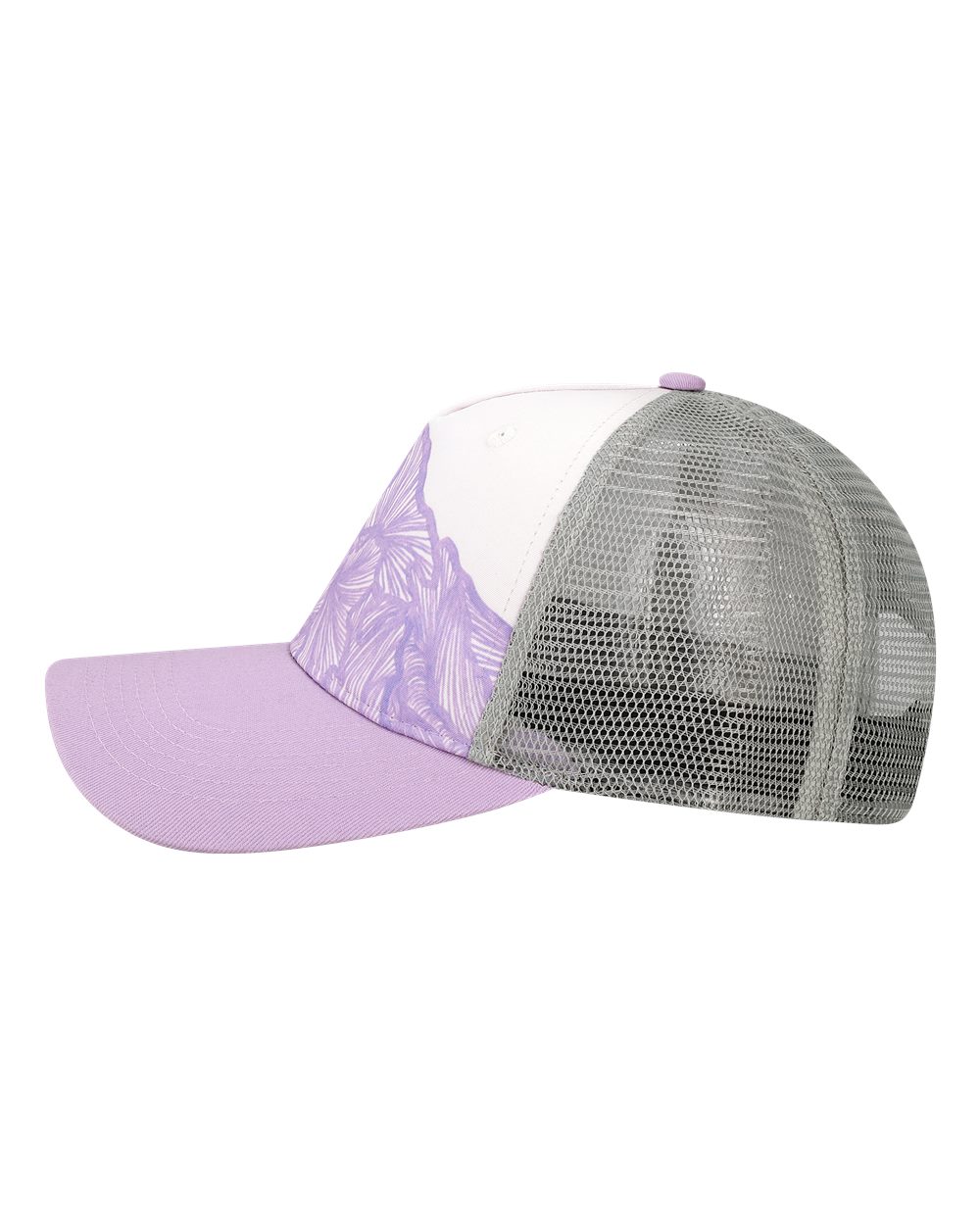 Trucker Cap - DirectSide - B35895110 - Purple Ranges/ Lavendar Sophia G