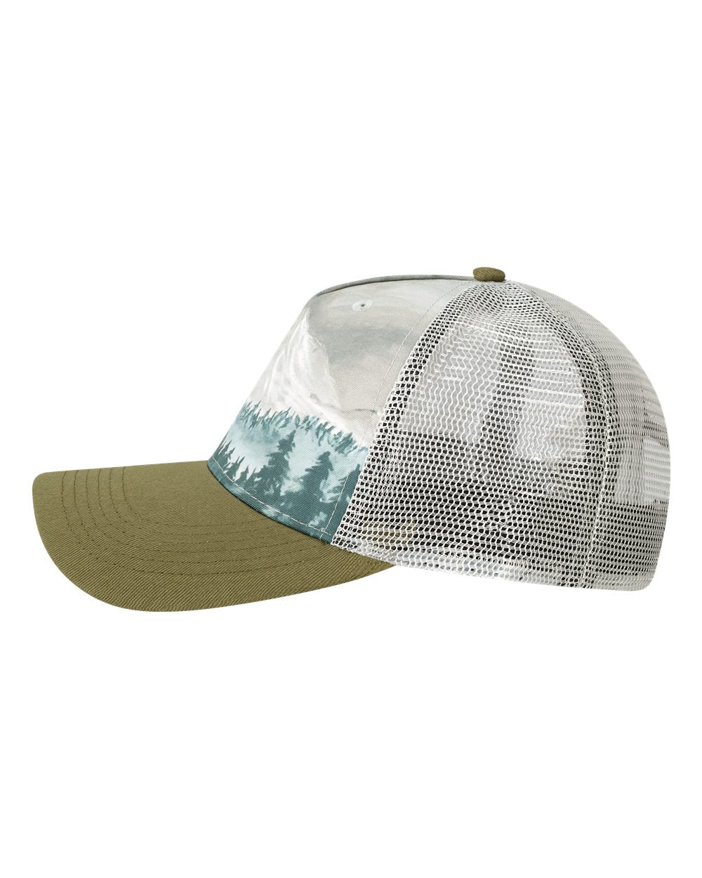 Trucker Cap - DirectSide - B35895590 - Denali Olive Green/ Grey