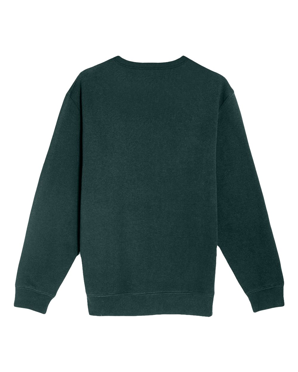 Unisex Premium Crewneck Sweatshirt - Back - B489C9112 - Sport Green