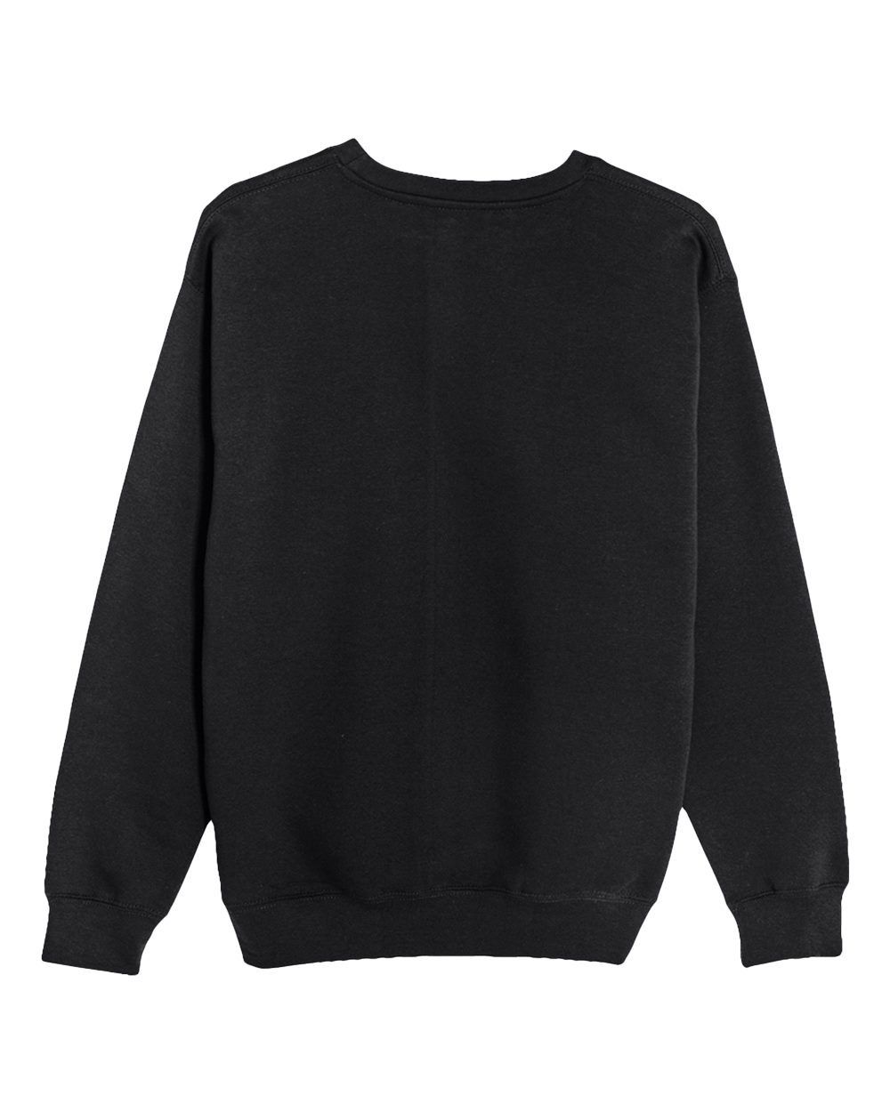 Unisex Premium Crewneck Sweatshirt - Back - B489C9502 - Black