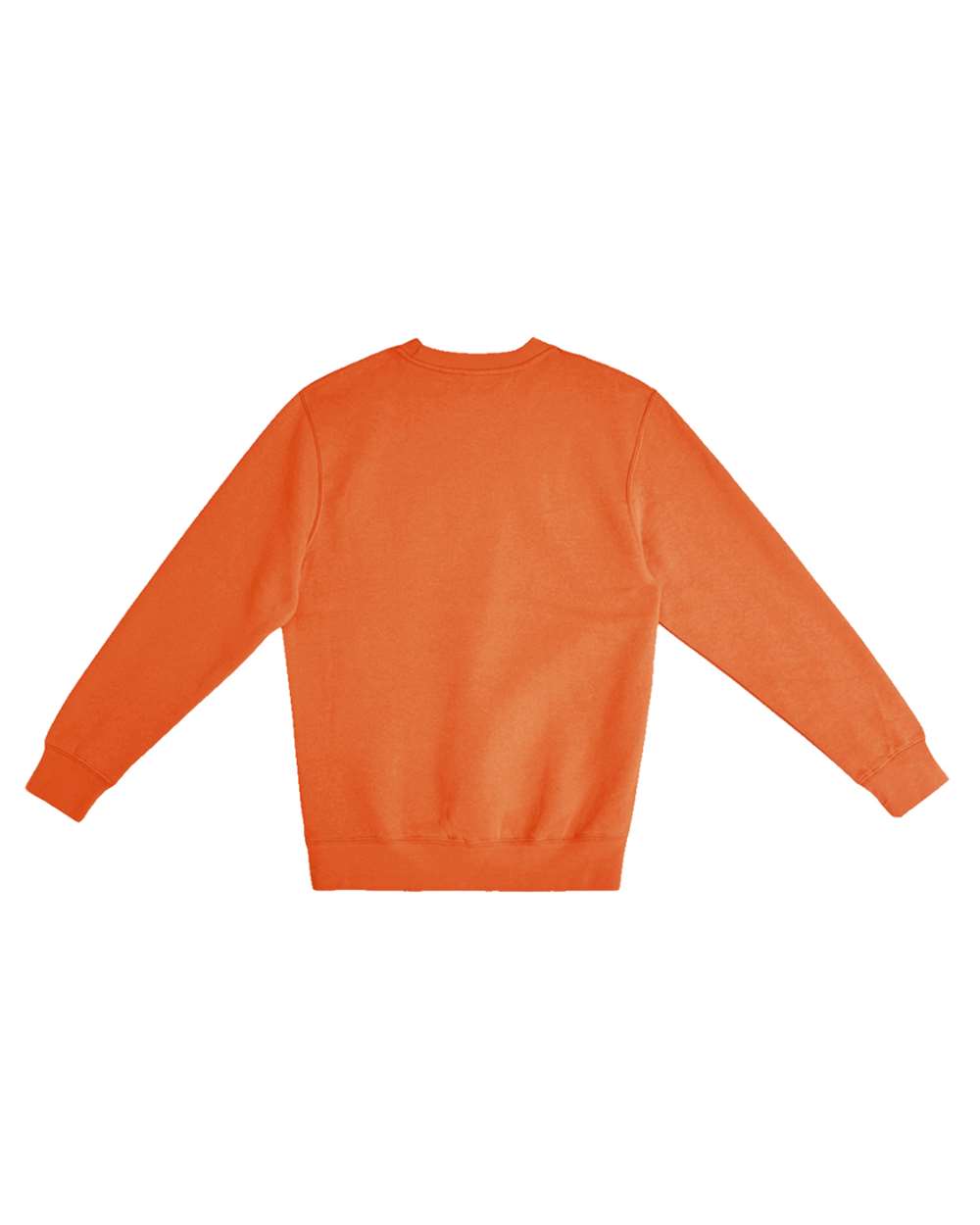Unisex Premium Crewneck Sweatshirt - Back - B489C9662 - Carrot