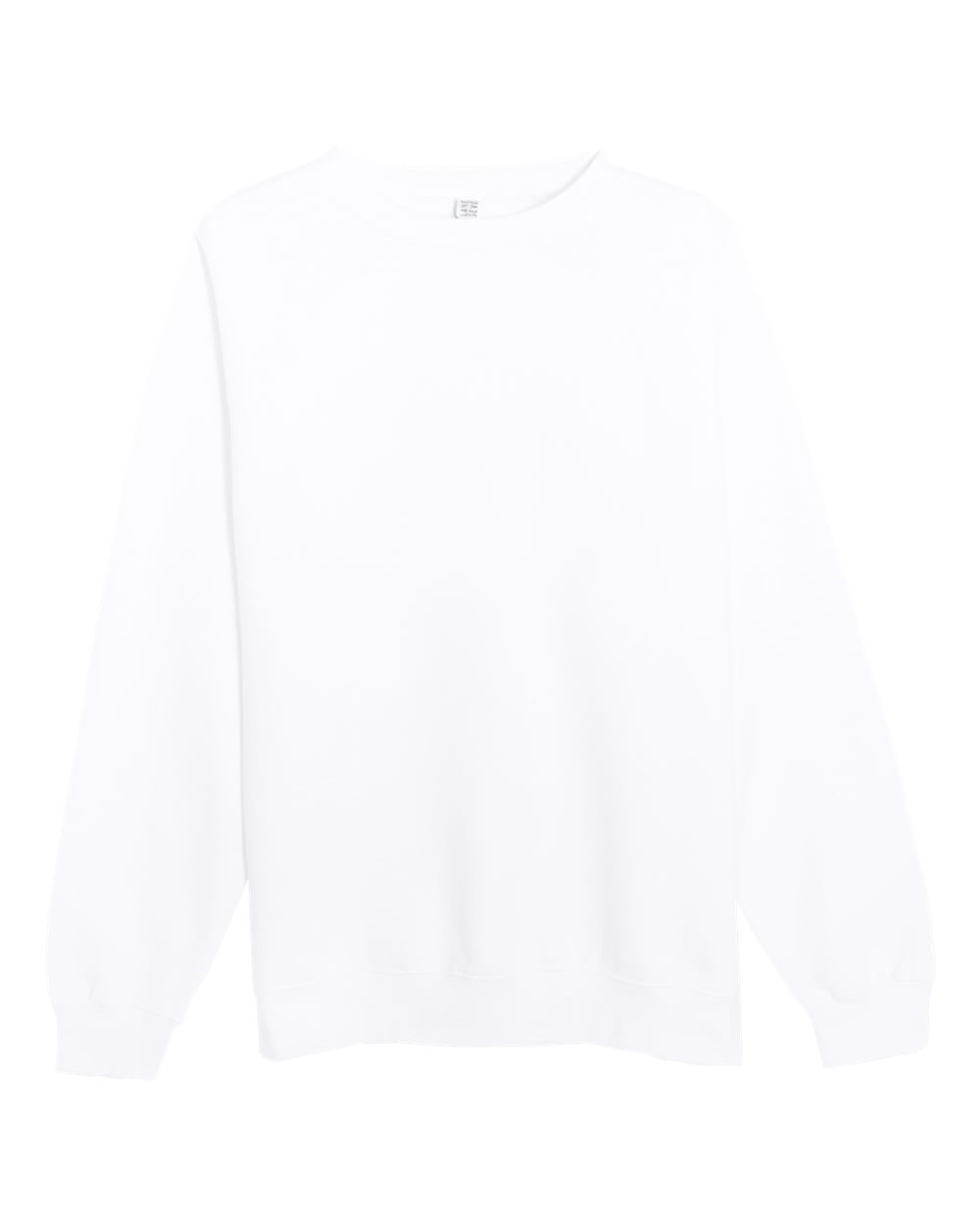 Unisex Premium Crewneck Sweatshirt - Front - B489C9002 - White