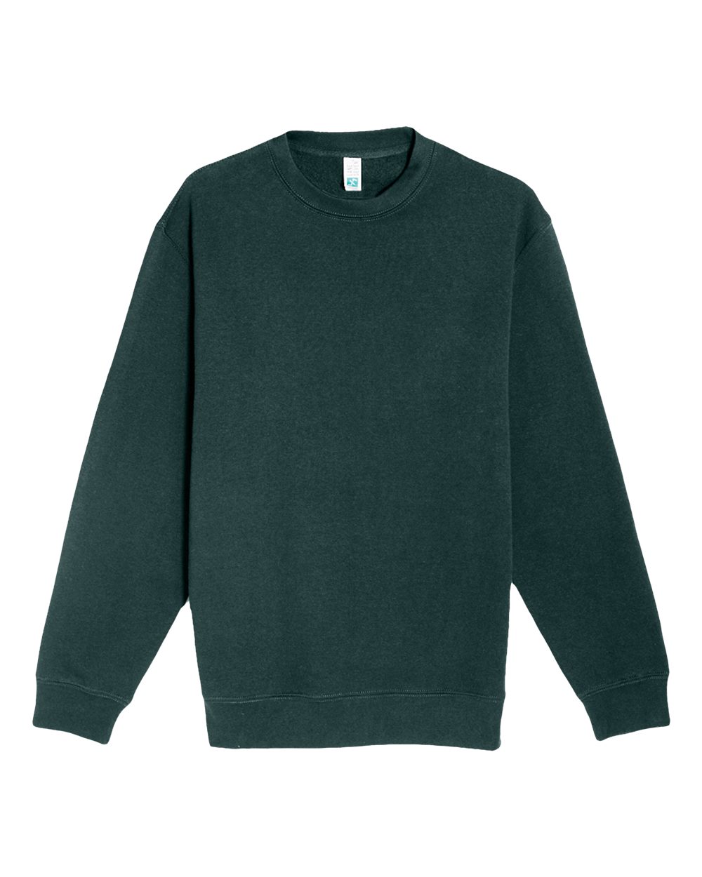 Unisex Premium Crewneck Sweatshirt - Front - B489C9112 - Sport Green